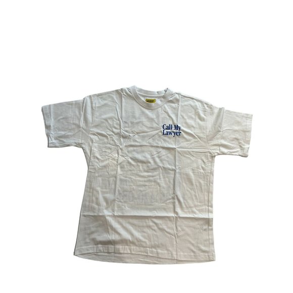 Market Other - Market Call My Lawyer T-Shirt in White Blue